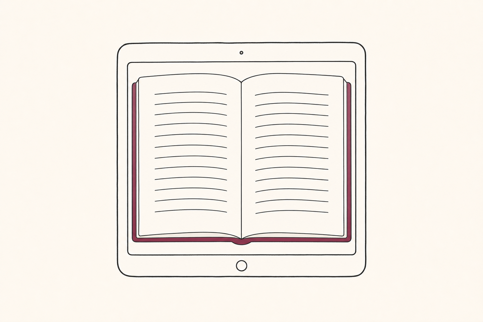 E-book illustration